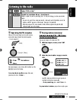 Preview for 121 page of JVC KD-R900 Instructions Manual