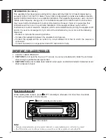 Preview for 2 page of JVC KD-S20 Instructions Manual