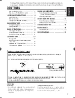 Preview for 3 page of JVC KD-S20 Instructions Manual