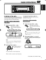 Preview for 9 page of JVC KD-S20 Instructions Manual