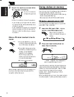 Preview for 10 page of JVC KD-S20 Instructions Manual