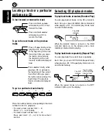 Preview for 10 page of JVC KD-S50 Instructions Manual