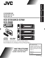 JVC KD-S680 Instructions Manual preview