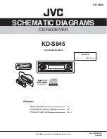 Preview for 1 page of JVC KD-S845 Schematic Diagrams