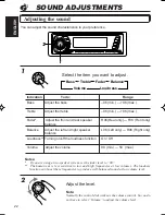 Preview for 22 page of JVC KD-SX1500R Instruction Manual