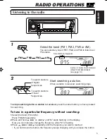 Preview for 5 page of JVC KD-SX740 Instructions Manual