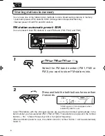 Preview for 6 page of JVC KD-SX740 Instructions Manual
