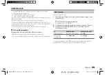 Preview for 33 page of JVC KD-X380BTS Instruction Manual