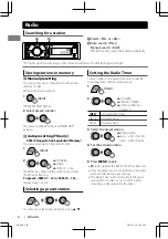 Preview for 6 page of JVC KD-X40 Instruction Manual