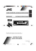 JVC KS-DX385G Instructions Manual preview