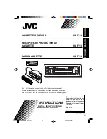 JVC KS-F110 Instructions Manual preview