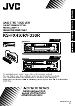 JVC KS-F330R Instructions Manual preview