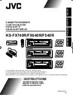 JVC KS-F540R Instructions Manual preview