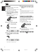 Preview for 8 page of JVC KS-FX220 Instructions Manual