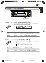 Preview for 25 page of JVC KS-FX7 Instructions Manual