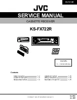 JVC KS-FX722R Service Manual preview