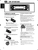 Preview for 18 page of JVC KS-FX845R Instructions Manual