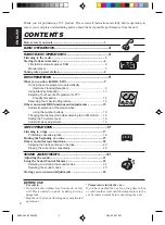 Preview for 2 page of JVC KS-FX8R Instructions Manual