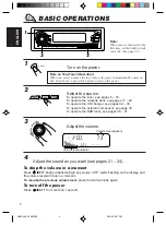 Preview for 4 page of JVC KS-FX8R Instructions Manual