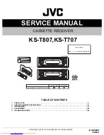 JVC KS-T707 Service Manual preview