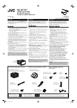 Preview for 1 page of JVC KW-AB71BT Installation & Connection Manual