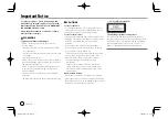 Preview for 2 page of JVC KW-M540BT Instruction Manual