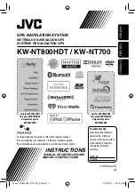 JVC KW-NT700 Instruction Manual preview