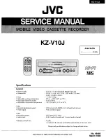 Preview for 9 page of JVC KZ-V10J Service Manual