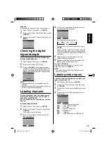 Preview for 19 page of JVC LT-19D610 Owner'S Manual