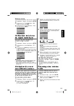 Preview for 57 page of JVC LT-19D610 Owner'S Manual