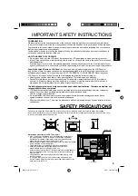 Preview for 5 page of JVC LT-19E620 Instructions Manual