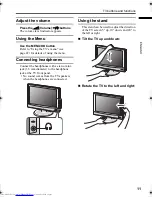 Preview for 13 page of JVC LT-26AX5 Instructions Manual