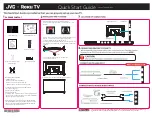 Preview for 1 page of JVC LT-50MAW804 Quick Start Manual