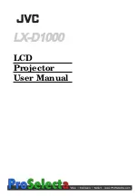 Preview for 1 page of JVC LX-D1000 User Manual