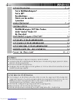 Preview for 164 page of JVC MultiMediaNavigator Instructions Manual