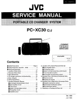 JVC PC-XC30 Service Manual preview