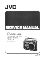 Preview for 1 page of JVC RC-550L Service Manual