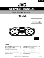 JVC RC-BM5 Service Manual preview