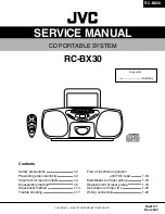 JVC RC-BX30 Service Manual preview