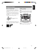 Preview for 17 page of JVC RC-EX20A Instructions Manual