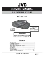 Preview for 1 page of JVC RC-EZ31A Service Manual