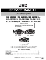 Preview for 1 page of JVC RC-EZ51HB Service Manual