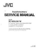 Preview for 5 page of JVC RC-M90JW/W Service Manual