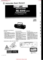 Preview for 4 page of JVC RC-X510B Service Manual