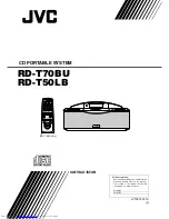 Preview for 1 page of JVC RD-T50LB Instructions Manual