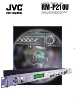 Preview for 1 page of JVC RM-P210U Quick Manual