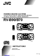 JVC RV-B70 Instructions Manual preview