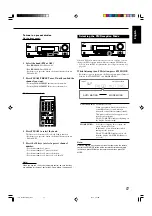 Preview for 21 page of JVC RX-5042S Instructions Manual