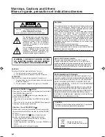 Preview for 2 page of JVC RX-5060B Instructions Manual