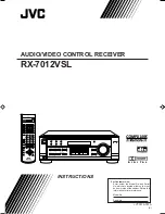 JVC RX-7012VSL Instructions Manual preview